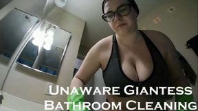 Unaware Giantess Cleaning HD