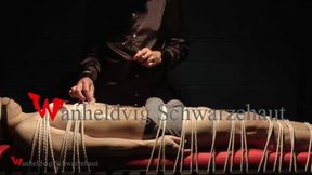 BELLY BUTTON and ICE PLAY for ROPED SEXY SLAVE FHD 1080p