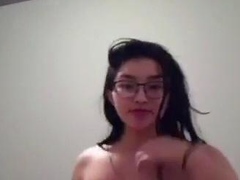 Hottest brunette solo webcam masturbation 2