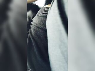 Granny grandma car bj