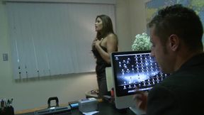 Madelyn Marie is in the office fucking her boss Danny Mountain's cock