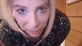 Lick my clitoris, swallow my big ejaculation!