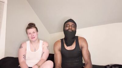 Tomboy loses bet and has to suck cock for the first time