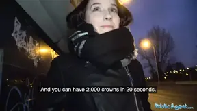 Public Sex Hot Czech car fuck after public blowjob