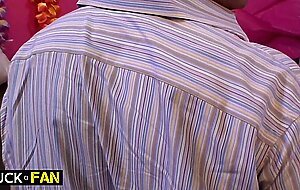 Tory Lane's Upside-Down Blowjob Barrage On Lucky Sahara!