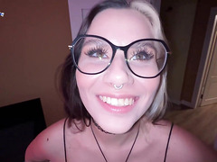 Sloppy suck from a wild bi-atch - exceptional porn!