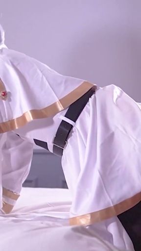 Cute Frieren Cosplayer get Fucked, Asian hentai cosplay 5   Clip 2