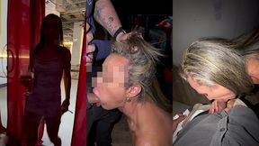 marido nao tinha dinheiro pra pagar a conta no restaurante e a esposa hotwife teve que pagar com xerecard