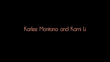 Karlie Montana And Dani Daniels Lesbian Threesome Ass Eating