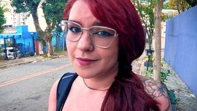 minha primeira gravacao de porno e o cara goza dentro de mim!