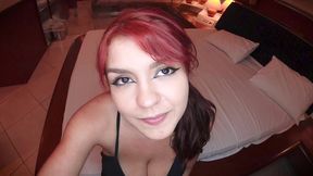 minha primeira gravacao de porno e o cara goza dentro de mim!