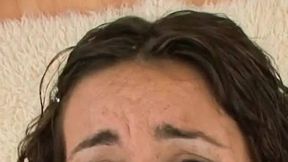 Sex Movie @Facial Cum and #POV #Brunette #Teen with @Stephani Moretti for @1000 Facials Like & Share!