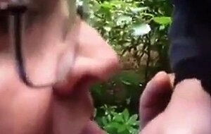 Outdoor Fun: Blowjob and Cum with a Sexy Man