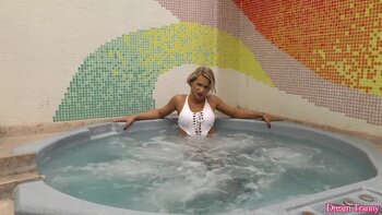 Pamela Lenvisk's Brazilian Bliss: Tgirl Solo Fun with a Fucking Machine