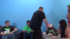 Incredible pornstars Charlyse Angel, Jennifer White and Charity Bangs in exotic blowjob, small tits xxx clip