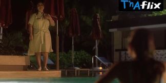 Midnight booty drop, Monica Barbaro's tanned butt&#x1F351; sways in sultry slow motion.