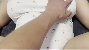 Hot cougar caught solo masturbating