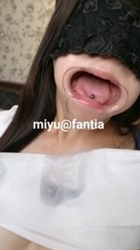 [Sample summary] Restrained a busty amateur. Oral, saliva, tongue, teeth, electric massager, anal vibrator, machine