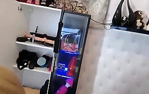 Siswet19 extreme anal play bad dragon dildos