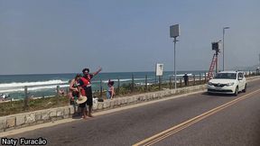 visitando a praia de nudismo do abrico no rio de janeiro