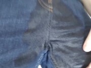 Soaking jeans in piss