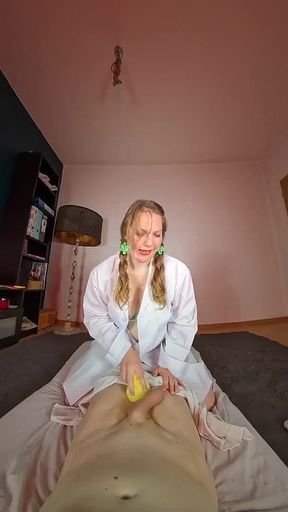 Nurse Raphaela Sponge Bath Part 1