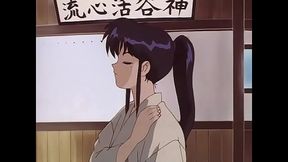 Legendary Samurai Kenshin Takes On Anime Action in Hot Hentai Scene