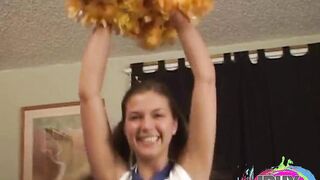 Sexy Cheerleader POV panties