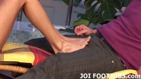 I cant wait to feel your hot cum on my dainty feet
