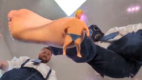 Two giants stomp you in the office