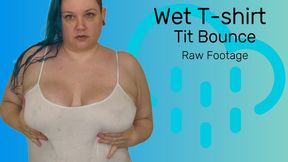 Raw Footage: Wet T-shirt Tit Bounce