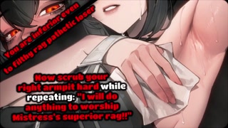 Locktober with Stinky Waifu Hentai Joi (Femdom Chastity Sweat Play)