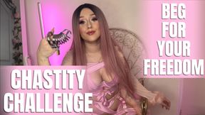 Chastity Challenge - Beg For Your Freedom