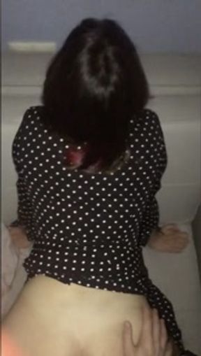 Fucking my friend in doggy, she came to me for the weekend after College