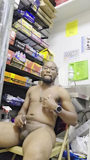 Jerking off at My Second Job