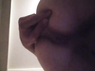 Widening My Cleanass Puckerhole To Your Dine-In Anal drilling As I Play With Myself
