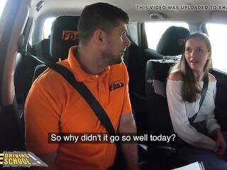 Fake Driving School – Stacey Cruz Gets Banged By Instructor