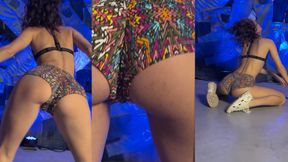 Professional twerk performance