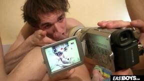 ”Two twink boys sucking & fucking”