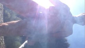 uncut nude dude outdoor
