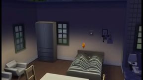 Lesbian Sims Anime Girls Explore Passionate Intimacy Together