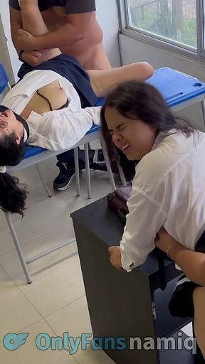 Students Seduce the Teacher