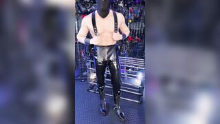 Fetish attire Sir Alecs playroom in central london