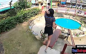 A trip to the mini golf course leads to a nice quickie fuck session