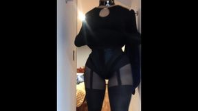 Inges Hot Assets (pantyhose, Bbw, Blonde, Crossdress, Trans, Female Mask, Transform, Reveal, Mask)