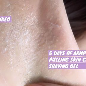 Armpits shaving compilation pt 2