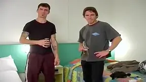 Two Straight Aussies Experimenting