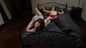 Good Lesbian Tickling Orgasm