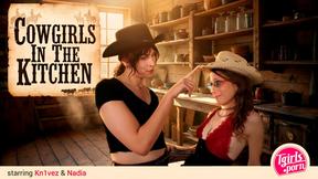 ”TGIRLS PORN - Cowgirls In The Kitchen”