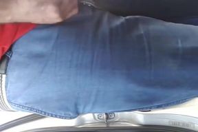 Daddy me folla en el parking - Amateur Bareback Outdoor Fuck